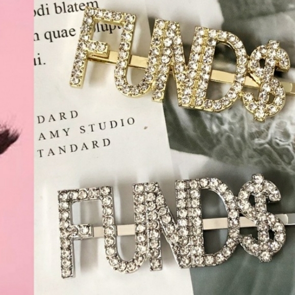 FUNDS GOLD Hair Pin Clip - Picture 4 of 7